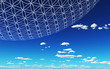Illustration: Blume des Lebens am Himmel 01 Blume des Lebens am Himmel 01