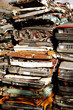 Crushed Cars Piled Up