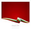 Abstract color background Bulgarian flag vector