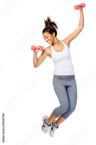 Photo: Active gym woman Active gym woman