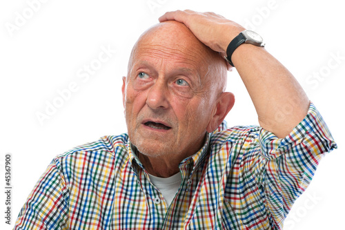 Photo: Überraschter Senior Überraschter Senior