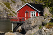 Holzhütte in Norwegen