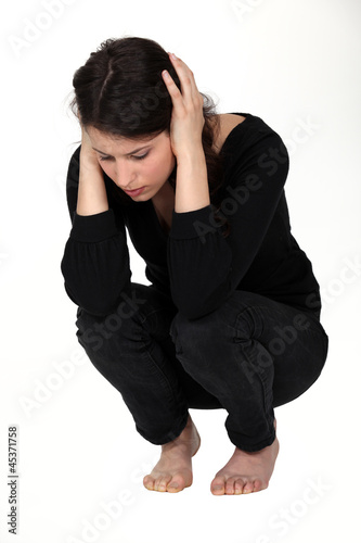 Photo: Grieved woman Grieved woman