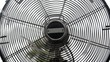 retro classic table fan close up