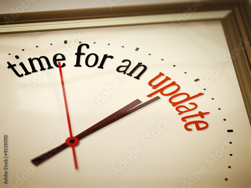 Photo: time for an update time for an update