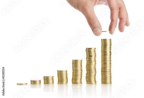 Photo: Savings or investment concept Savings or investment concept
