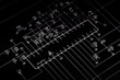 Illustration: Electrical shematic diagram. Electrical shematic diagram.