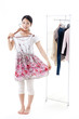a young asian woman fashion image