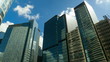 Video: Skyscrapers over blue sky, timelapse Skyscrapers over blue sky, timelapse