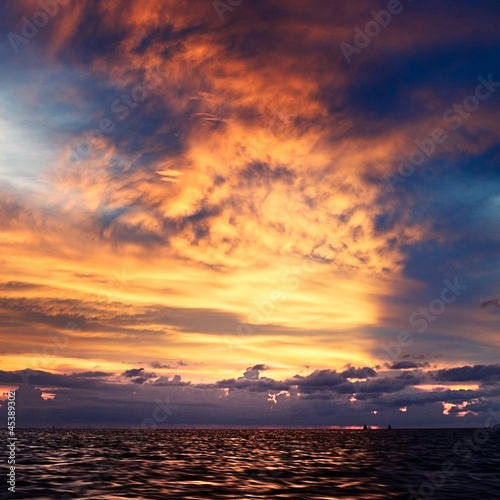 Photo: Sunset over Andaman Sea Sunset over Andaman Sea