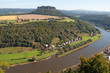 Blick auf den Lilienstein - Sächsische Schweiz