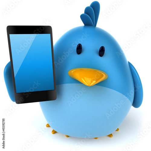 Illustration: Blue bird Blue bird