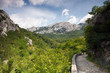Foto: Footpath on mountain, Velebit, Croatia Footpath on mountain, Velebit, Croatia