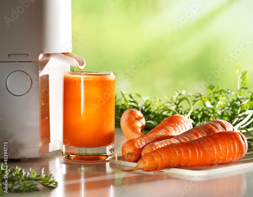 Photo: Fresh carrot juice Fresh carrot juice