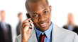 Smiling businessman portrait
