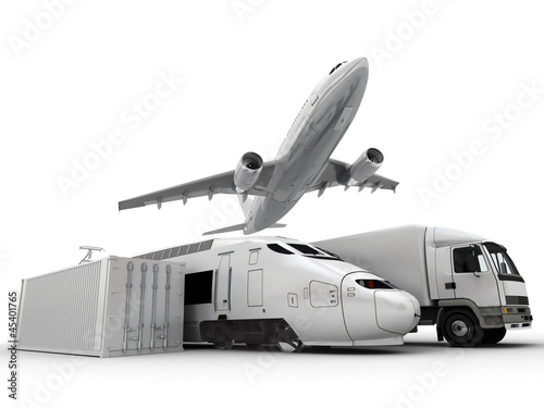 Illustration: Transport cargo Transport cargo