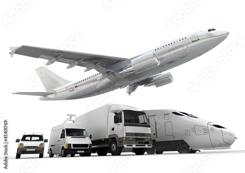 Illustration: Transport cargo Transport cargo