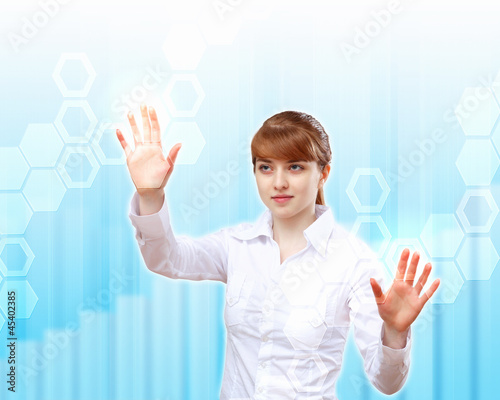 Photo: Internet concept of global technology Internet concept of global technology