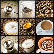coffee collage