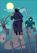 Vector: Illustration of the Grim Reaper Illustration of the Grim Reaper