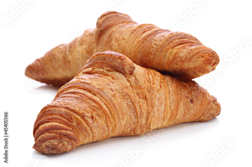 Photo: Croissants, traditional French pastry Croissants, traditional French pastry