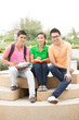 Students at break