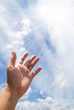 Photo: Hand reaching out Hand reaching out