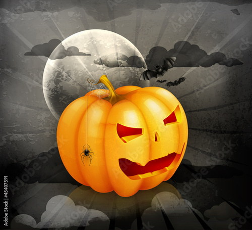 Vector: Halloween background Halloween background