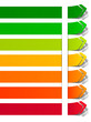 energy classification in the form of a sticker