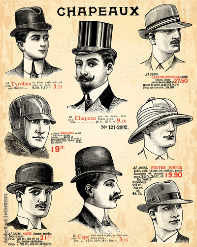 Vector: Chapeaux pour hommes Chapeaux pour hommes
