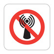 Prohibition Sign No Wireless