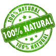 Vector natural stamp