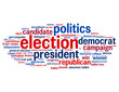 "ELECTION" Tag Cloud (US politics president congress campaign)