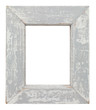 Photo: Chipped white wooden frame Chipped white wooden frame
