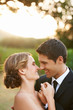 Sharing our first moments as husband and wife