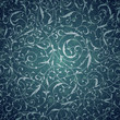 Vector seamless frosty pattern