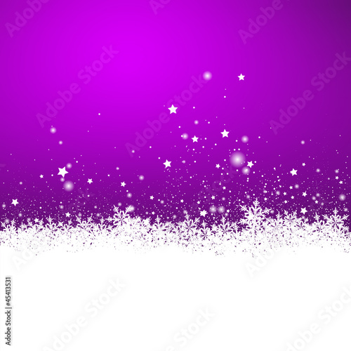 Vector: Hintergrund, Violett, Eiskristalle, Schneekristalle, Winter Hintergrund, Violett, Eiskristalle, Schneekristalle, Winter