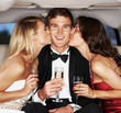 Showered with kisses - Celebrity Lifestyle