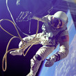 The first spacewalk ever performed