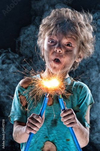 Photo: Crazy little electrician Crazy little electrician