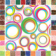 Seamless festive patterns
