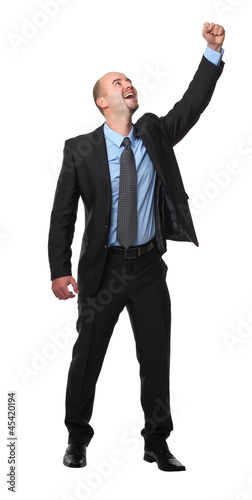 Photo: happy businessman happy businessman