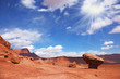 Photo: Hot sun in the desert Hot sun in the desert