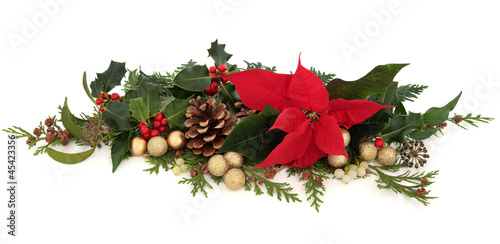 Photo: Poinsettia Floral Decoration Poinsettia Floral Decoration