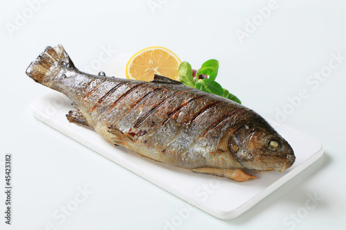 Photo: Grilled trout Grilled trout