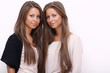 Two girls twins