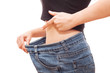woman loosing weight