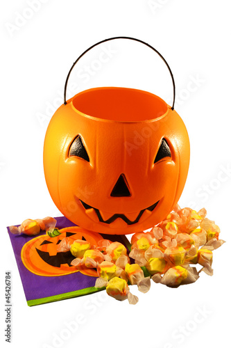 Photo: trick or treat bucket trick or treat bucket