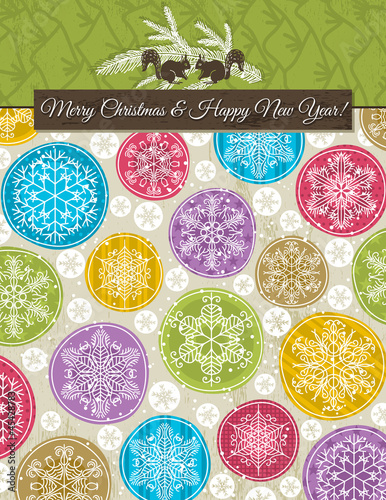 Vector: christmas background with snowflakes, vector christmas background with snowflakes, vector