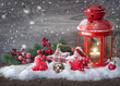 Burning lantern
